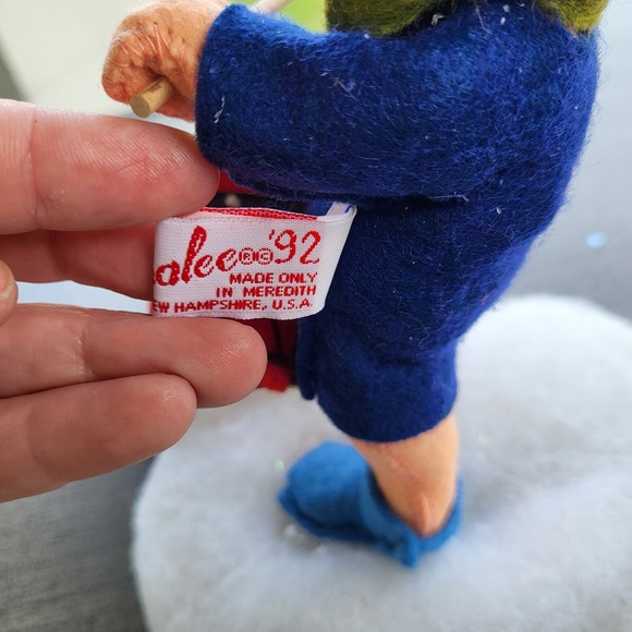 Annalee Mobilitee Dolls 1992 Little Drummer Boy Doll w/ Drum & Sticks Christmas - Picture 8 of 12